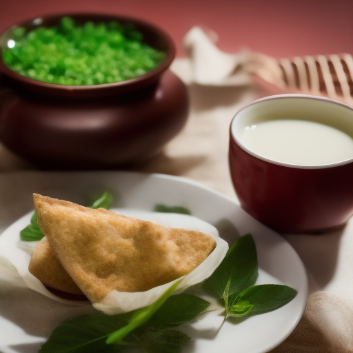 Receta de postre chino con té verde

