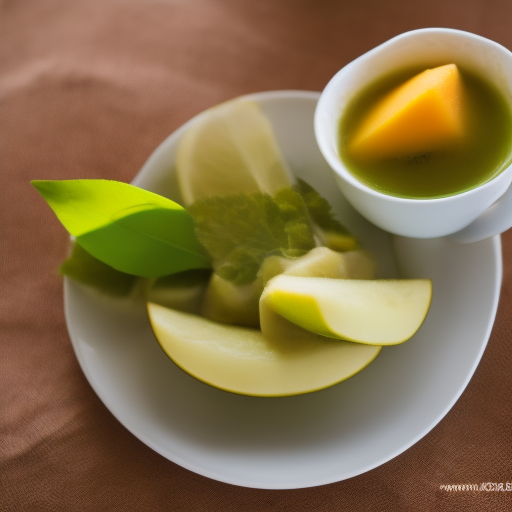 Tarta de té matcha y mango: un postre chino diferente

