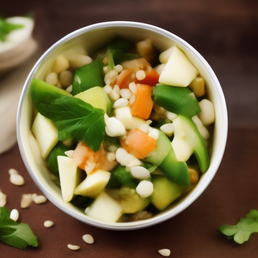 Ensalada china con toques sorprendentes

