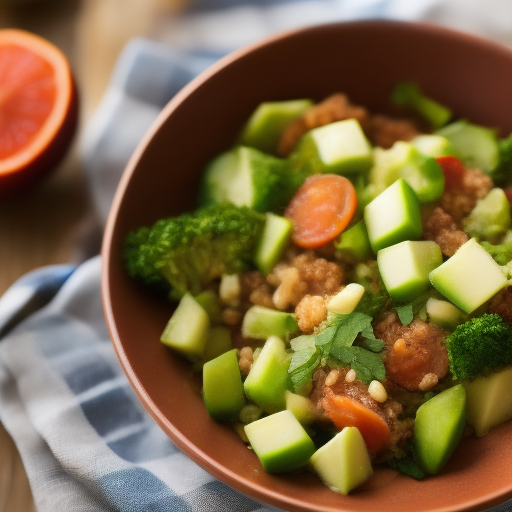 Ensalada fresca y deliciosa con un toque español

