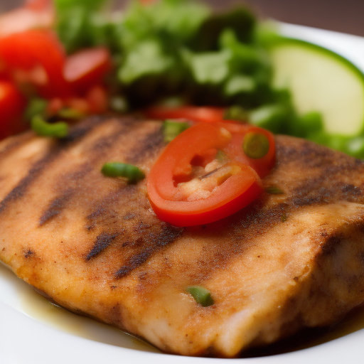 Delicioso Filete de Pescado a la Italiana

