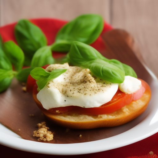 Ensalada de tomate y mozzarella con vinagreta balsámica

