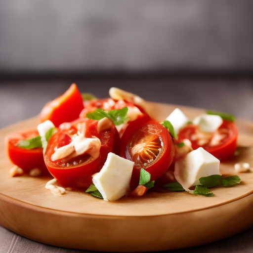 Ensalada de tomate y mozzarella: una receta italiana fresca y deliciosa
