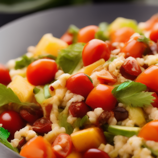 Ensalada de Italia con una giro saludable
