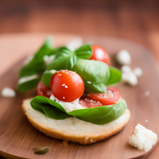 Ensalada Caprese con un toque italiano

