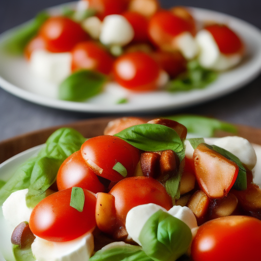 Ensalada Caprese: Una deliciosa receta italiana enriquecida con mozzarella fresca

