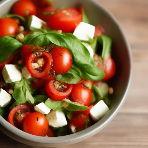 Ensalada Caprese con una Twist Italiana

