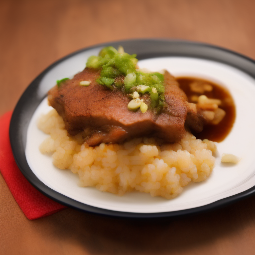 Carne Asada Japonesa con Salsa de Soja y Jengibre

