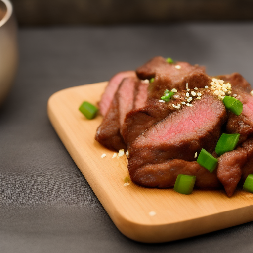 Deliciosa Receta Japonesa de Carne a la Parrilla

