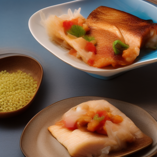 Receta Japonesa de Pescado con un Toque Especial 

