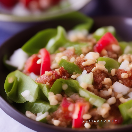 Ensalada de algas al estilo japonés

