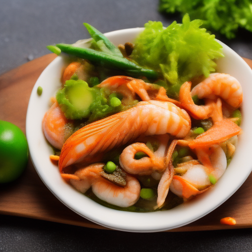 Ensalada de Mariscos Japonesa: Una Receta Refrescante

