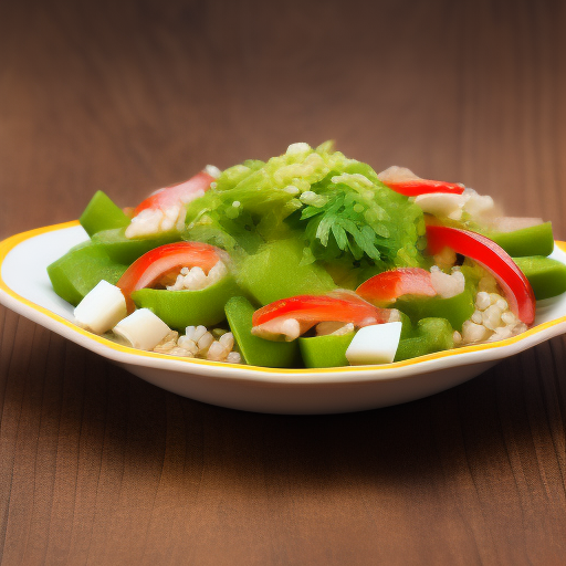 Ensalada japonesa de atún y aguacate 

