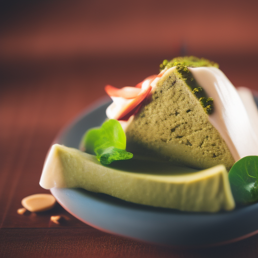 Deliciosa receta japonesa de postre con té matcha

