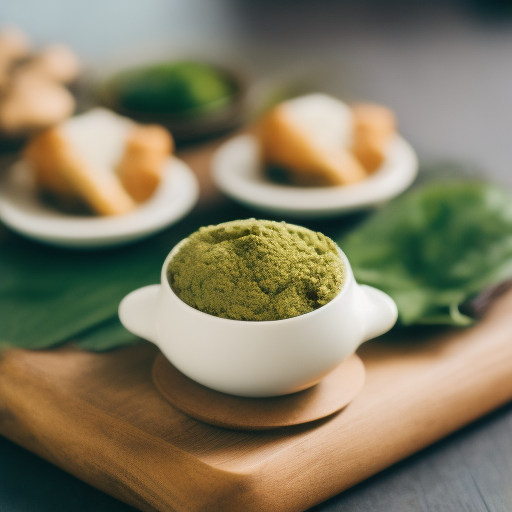 Delicioso Postre Japonés con Matcha

