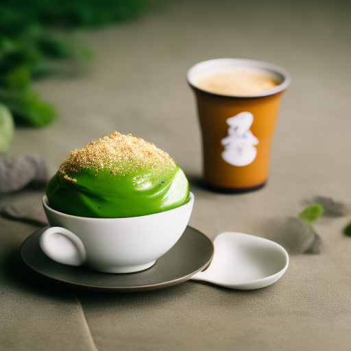 Delicioso Helado de Té Verde Japonés

