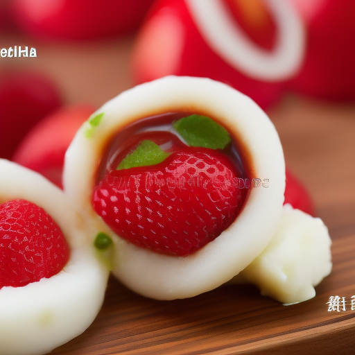 Delicioso Mochi de Fresa: Una Típica Receta de Japón

