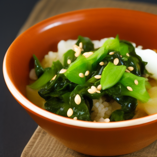 Ensalada Japonesa de Wakame con Goma

