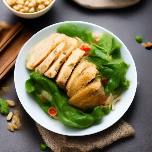 Ensalada de Sésamo y Pollo: Una Receta Japonesa que te Sorprenderá

