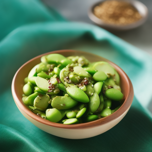 Ensalada Japonesa de Edamame y Aguacate

