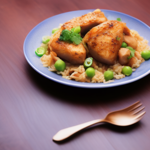 Ensalada de pollo y jengibre al estilo japonés

