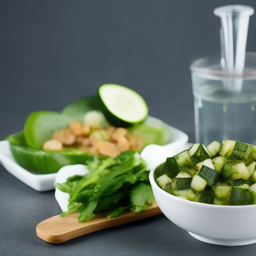 Ensalada de pepino y algas, una delicia japonesa

