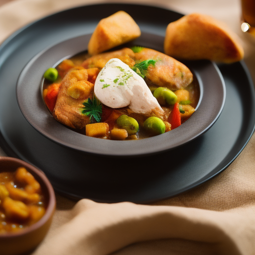 Tajine de Pollo con Albaricoques

