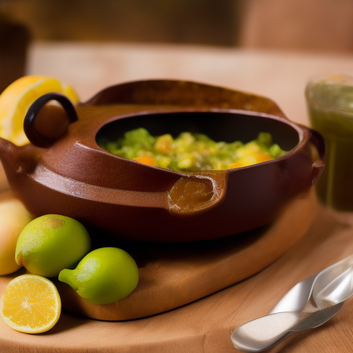 Tajine de Pollo con Limón y Aceitunas

