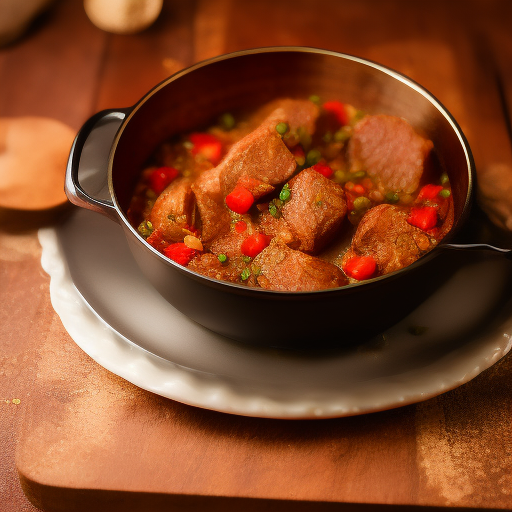 Tajine de Carne de Res con Almendras

