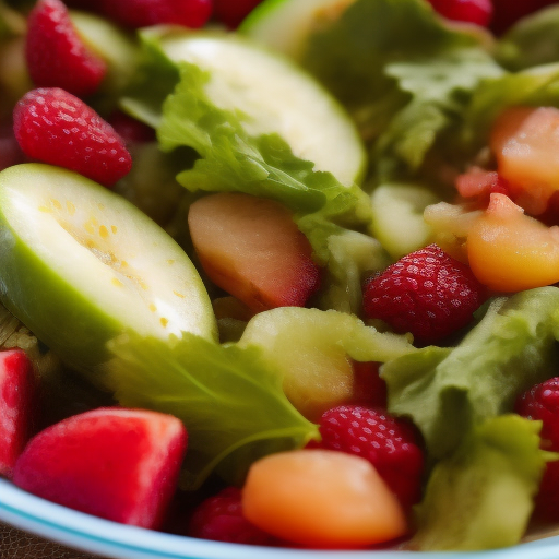 Ensalada marroquí de frutas y verduras

