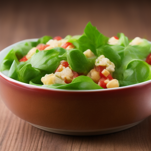 Ensalada Típica de Marruecos con un Toque de Especias

