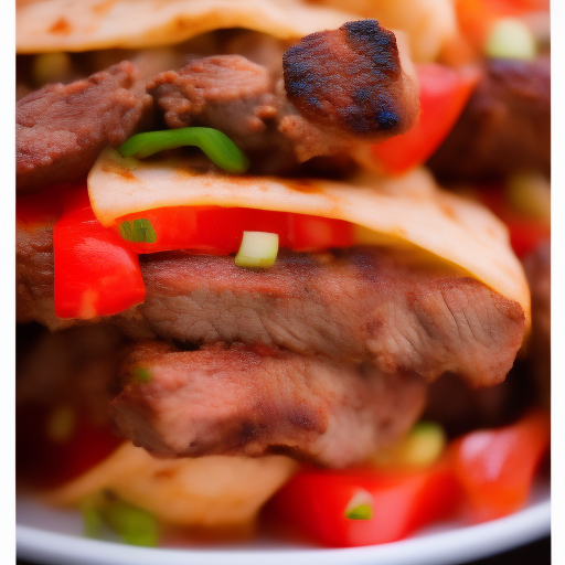 Tacos de carne asada al estilo mexicano

