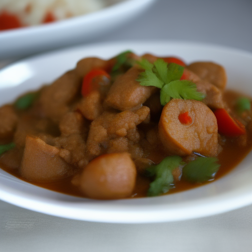 Guiso de Carne con Chile y Papas

