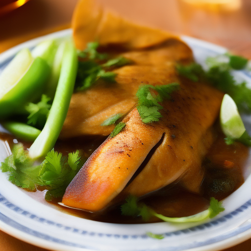 "Receta de pescado mexicana única en su tipo"
