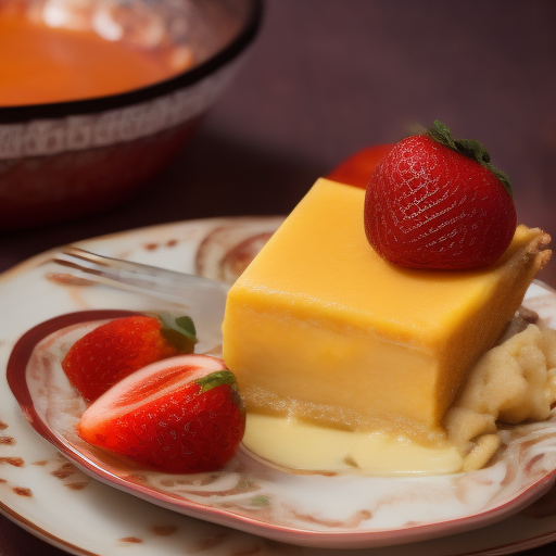 Delicioso postre mexicano: Flan de queso

