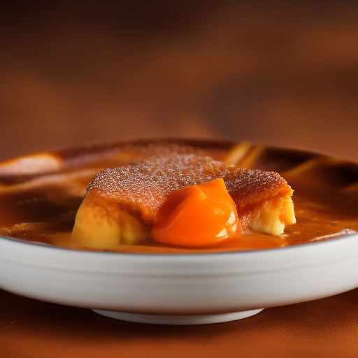 Delicioso Flan de Naranja

