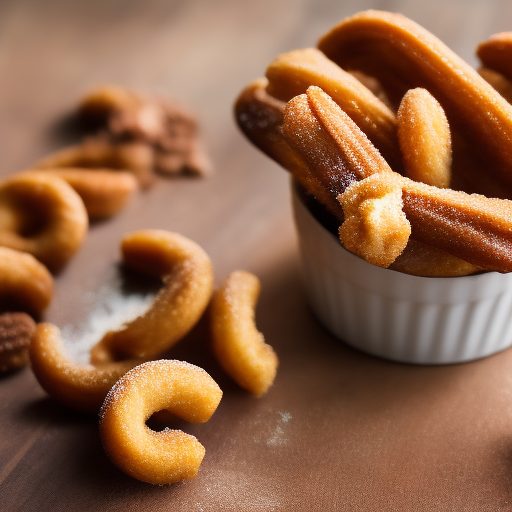 Una deliciosa receta de postre - Churros con chocolate

