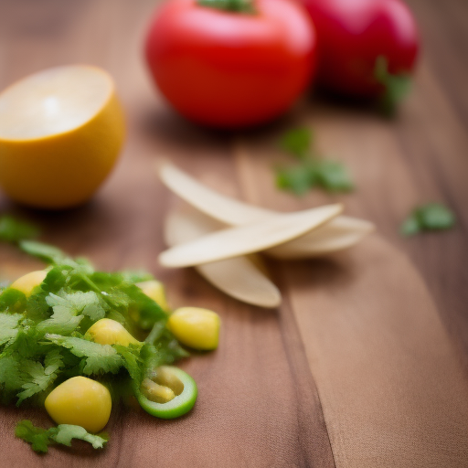 Ensalada Mexicana con toques de limón y cilantro

