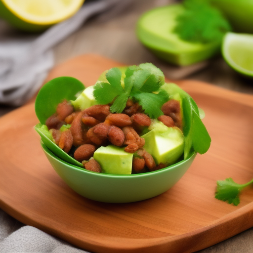 Ensalada de Aguacate y Frijoles: Una Deliciosa Receta Mexicana

