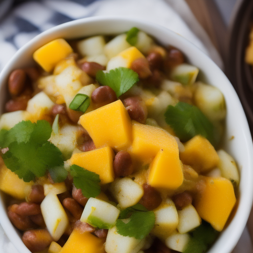 Ensalada Mexicana de Jicama y Mango

