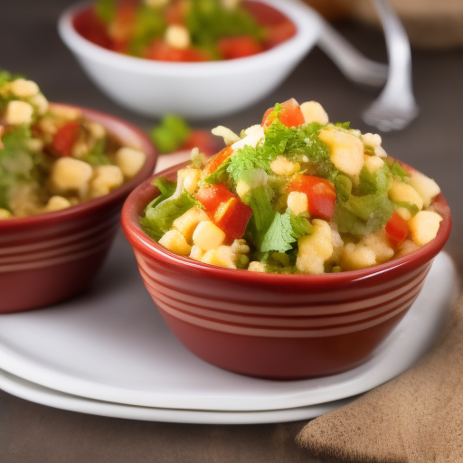 Ensalada Mexicana con un toque especial

