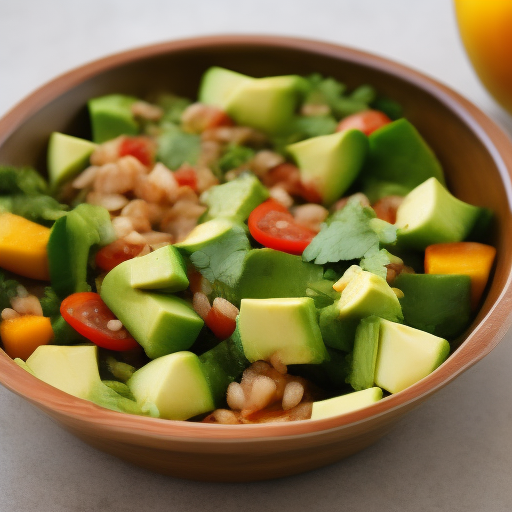 Ensalada de Mango y Aguacate: Una Deliciosa Receta Mexicana

