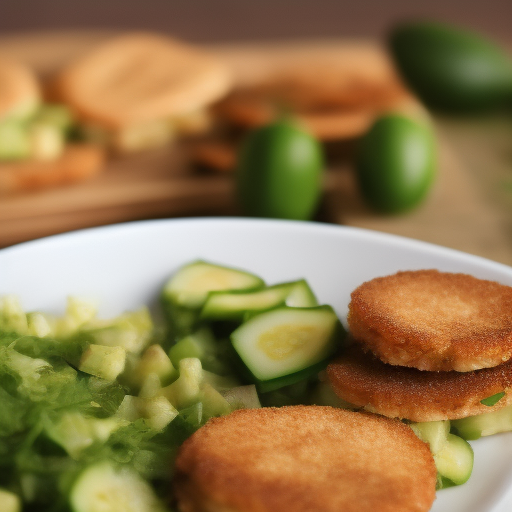 Ensalada Fresca de Pepino y Aguacate

